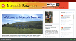 Desktop Screenshot of nonsuchbowmen.org.uk